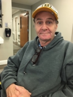 Man in hoodie with hat