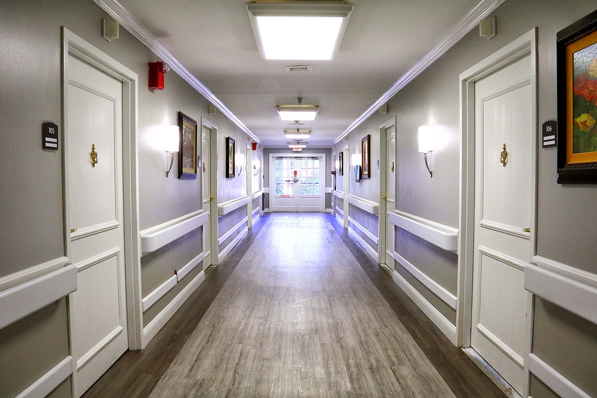 The hallway at Louisville East