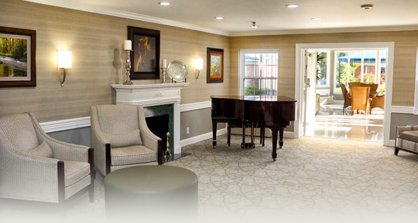 the lobby of Louisville East post acute